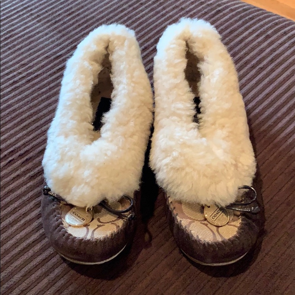 Coach moccasins